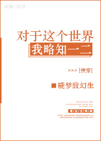 对这个世界我略知一二 小说